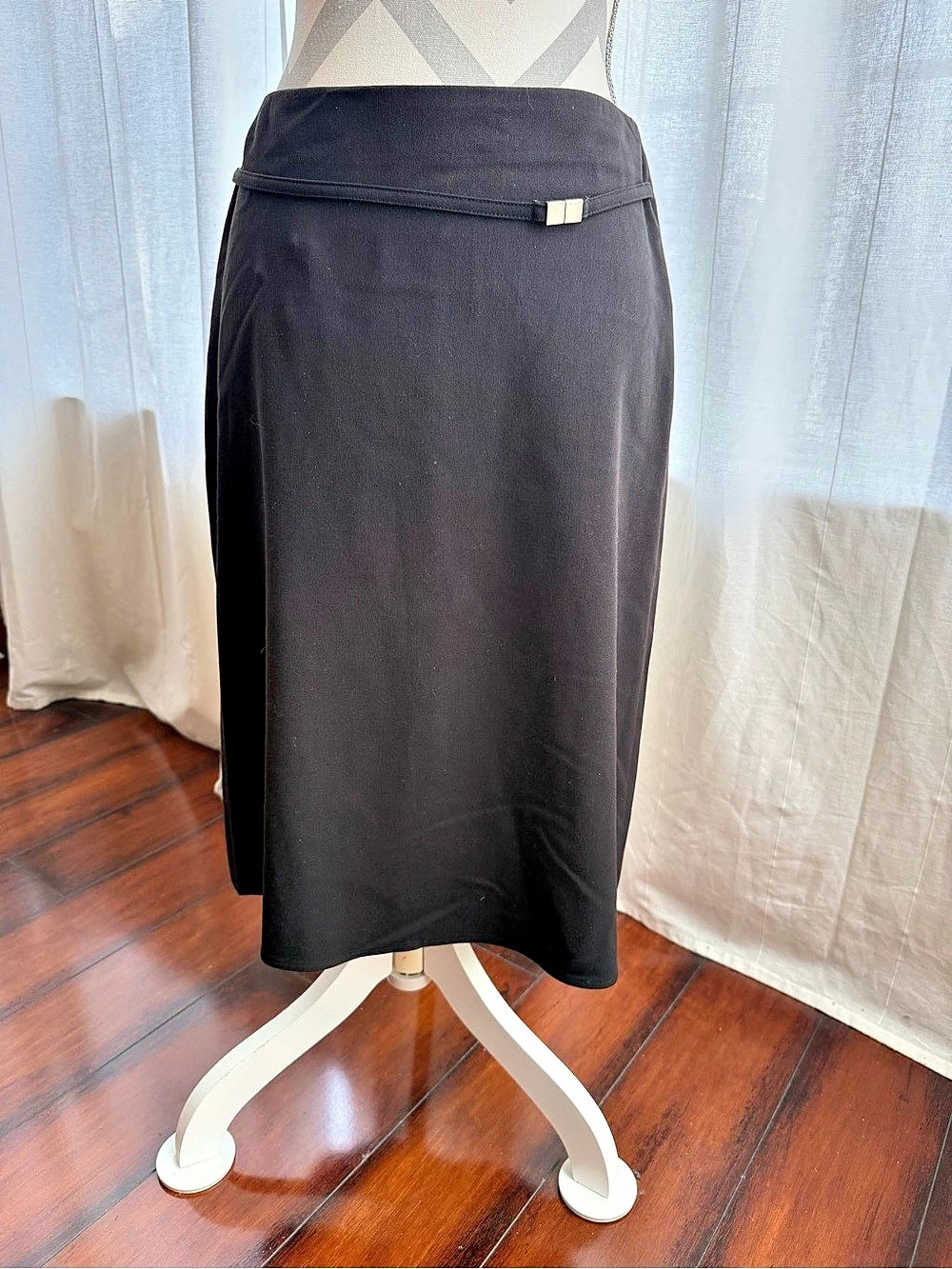 The Limited Black Midi Skirt Size 6